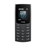 Nokia 105 2G Edition 2023 (Dual-SIM, 1,77' Display, 1000 mAh Akku, 32MB, 3.5mm...