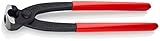 Knipex Ohrklemmenzange schwarz atramentiert, mit Kunststoff überzogen 220 mm 10 99 I220