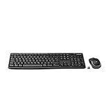 Logitech MK270 Kabelloses Set mit Tastatur und Maus für Windows, 2,4 GHz kabellos,...