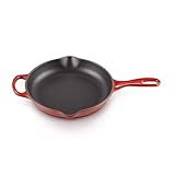 Le Creuset Signature Gusseisen Brat- und Servierpfanne, Rund, Ø 23 cm, Für alle...