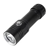 Fafeicy Tauch-Taschenlampe, Taschenlampe 1000 Lm, IPX8, Wasserdicht, Tauchlampe,...