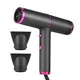 bubbyleyy Professioneller Haartrockner Negativ-Ionen-FöN HotandCold Wind Salon Hair...