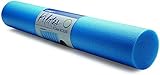 NMC Pilatesrolle blau 90x15cm Pilates Yogarolle Gymnastik Fitness Foam Rolle Comfy