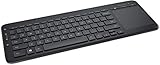 Microsoft All-in-One Media Keyboard (Tastatur met Trackpad, deutsches QWERTZ...