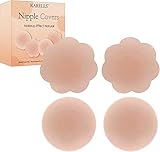 KARELLS Selbstklebende Nippel Abdeckungen, Nippel Covers Wiederverwendbar,...