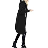 XTBFOOJ kamizelka Damska wintermantel Damen warm Steppjacke Herren Jacke Damen Mantel grau...