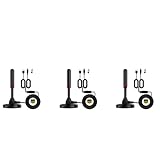Jialouboo 3 x digitale TV-Antenne für den Innenbereich, HDTV-Antenne mit Smart-Signal,...