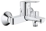 GROHE Start Edge - Einhand- Wannenbatterie (1/2″, Wandmontage, langlebige Oberfläche),...