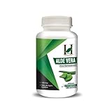 H&C Aloe Vera Kapseln - 900mg pro Portion, 120 vegane Kapseln | für alle Wellness und...