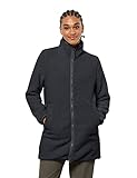 Jack Wolfskin Damen HIGH CLOUD COAT W Fleecemantel, phantom, M