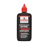 NIGRIN BIKE-CARE E-Bike-Kettenöl, 100 ml Flasche, Fahrradkettenöl, verringert Reibung,...