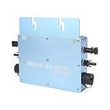 dsheng Solar Grid Tie Microinverter, Überspannungsschutz Überlastungsalarm 600W Grid Tie...