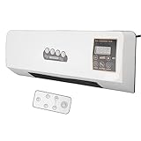 banapoy Kleine Klimaanlage, 2000-W-Wandklimaanlage mit Fernbedienung für Schlafzimmer,...