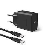 Ladegerät USB C 45W Super Schnellladen 2.0 für Samsung Galaxy S24 Ultra,S24+,S24,S23...