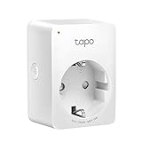 TP-Link Tapo WLAN Smart Steckdose Tapo P100, Smart Home WiFi Steckdose, Alexa Zubehör,...