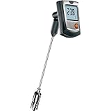 Testo 0560 9056 905-T2 Oberflächen-Thermometer mit Kreuzbandfühler, sehr schnelle...