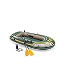 Intex Seahawk 2 Set Schlauchboot - 236 x 114 x 41 cm - 3-teilig - Mehrfarbig