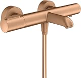 hansgrohe Axor Citterio M Wannenthermostat Aufputz, 2 Verbraucher; Farbe: Brushed Bronze