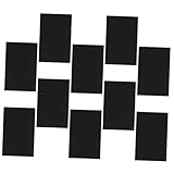 HAPINARY 10 Stück Teiliges Schwarzes Sandkunstpapier für Pastellpapier und Sandpapier...