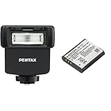 Pentax AF201FG Blitzgerät (Geringe Gehäuseabmessung, Leitzahl 20, Staub- und wetterfest,...