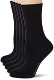 Schiesser Damen Multipack 5-pak damesokker strømper Socken, Schwarz, 39-42 EU