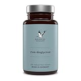 Balanced Vitality Zink-Bisglycinat (Zink-Chelat) – 365 vegane Tabletten für ein Jahr...