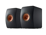 KEF LS50 Wireless II WLAN HiFi Lautsprecher System, Schwarz, Aktivlautsprecher | HDMI |...