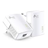 TP-Link Powerline Adapter Set TL-PA7017 KIT(1000Mbit/s, Gigabit-Port, Plug&Play,...