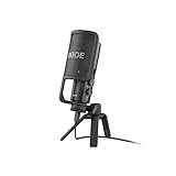 RØDE NT-USB vielseitiges USB-Kondensatormikrofon mit Studioqualität, Popfilter und...