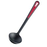 Westmark Suppenkelle/Schöpflöffel, Länge: 31,5 cm, Gallant, Schwarz/Rot, 29562270