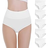 Falechay Unterhosen Damen Slips Damen Unterwäsche Frauen Baumwolle Pantys High Waist...