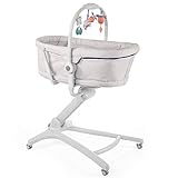 Chicco Baby Hug 4 in 1 Stubenwagen ab 0 Monate, Erhöhte Babyliege, Babybett, Hochstuhl...