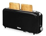 Tristar Br1059pr Toaster, 1 Langschlitz, 900 W, Schwarz, 6 Stufen, Kontrollleuchte,...