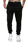 MERISH Jogginghose Herren Jogger Männer Baumwolle Jungen Slim Fit 283 (M, 277a Schwarz)