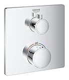 GROHE Grohtherm | Thermostat-Brausebatterie | chrom | 24078000