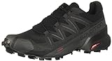 Salomon Speedcross 5 Herren Trail Running Schuhe, Grip, Stabilität, Passform, Black, 47...