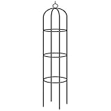 Gardebruk® Rosensäule 200 x 40cm Metall Stabil Wetterfest Garten Rankgitter Rankhilfe...