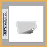 4ProTec | 2x Display-Schutz-Folie KLAR für Zum selber Zuschneiden 297 x 210 mm (DIN A4)
