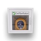 Notfallretter.de® Set Defibrillator AED PAD360P mit Metallwandkasten & Standortwinkel