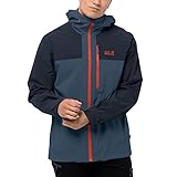 Jack Wolfskin Herren Go Hike M Jacke, Thunder Blue, Large