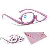 QEEROYO Make Up Schminkbrille, Make up Brille, Lesebrillen Damen Schminkbrille 2.5, Make...