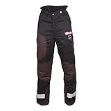 Oregon Yukon+ Typ A Klasse 1 (20 m/s) Schnittschutz-Bundhose Schwarz, PSA...