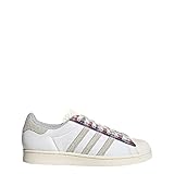 adidas Herren Superstar Leder Turnschuhe Basketballschuhe, Wonder White/Cloud...