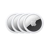 Apple AirTag 4er Pack - Finde und behalte Deine Sachen im Blick: Schlüssel, Geldbörsen,...