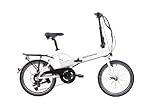 'F.lli Schiano E-Sky 20 Zoll Unisex-Adult klappbares E-Bike mit 250W Motor'