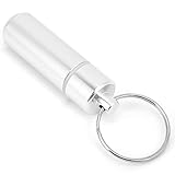 Pongnas Reisepille Box, Pillehalter Pill Topf mit Schlüsseldesign 1PC für Office Outdoor...
