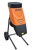 ATIKA AMA 2500 Gartenhäcksler Messerhäcksler Elektrohäcksler Schredder | 230V | 2500W