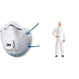 3M Atemschutzmaske Serie 8000 8822 FFP2 NR D mit Cool-Flow Ausatemventil bis zum 10-fachen...