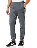 adidas Herren CORE18 SW PNT Sport Trousers, Dark Grey Heather/Black, L