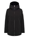 Colmar Damen-Daunenjacke aus wasserdichtem Stoff, Schwarz, Schwarz , 38